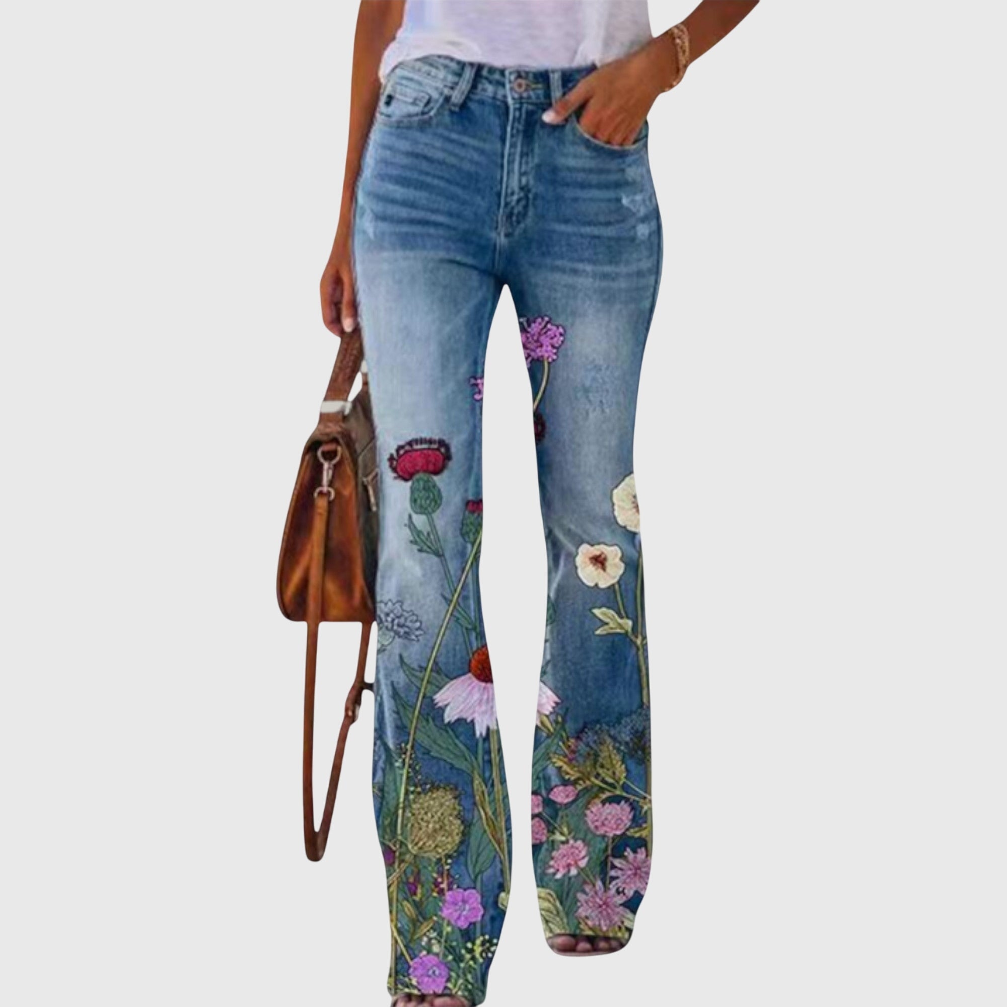 Floral-Print Pants for a Fresh, Effortless Look