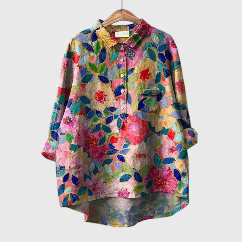 Elly™ Elegant Blouse - Effortless Style, Modern Chic