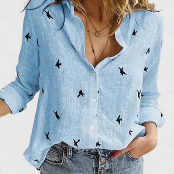 Elena | Sleek, Chic & Elegant Blouse for Effortless Style