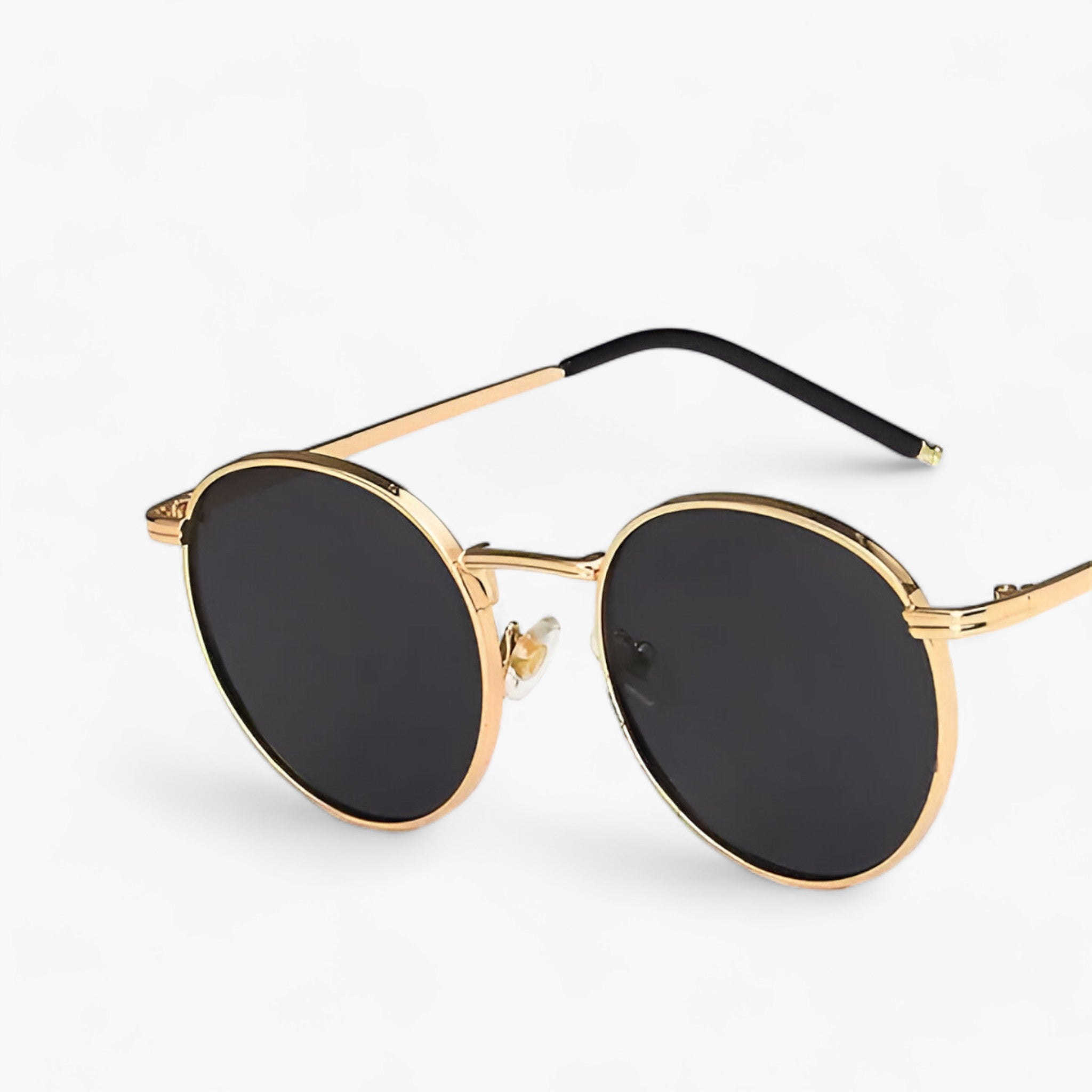 Stylish designer sunglasses with elegant round lenses