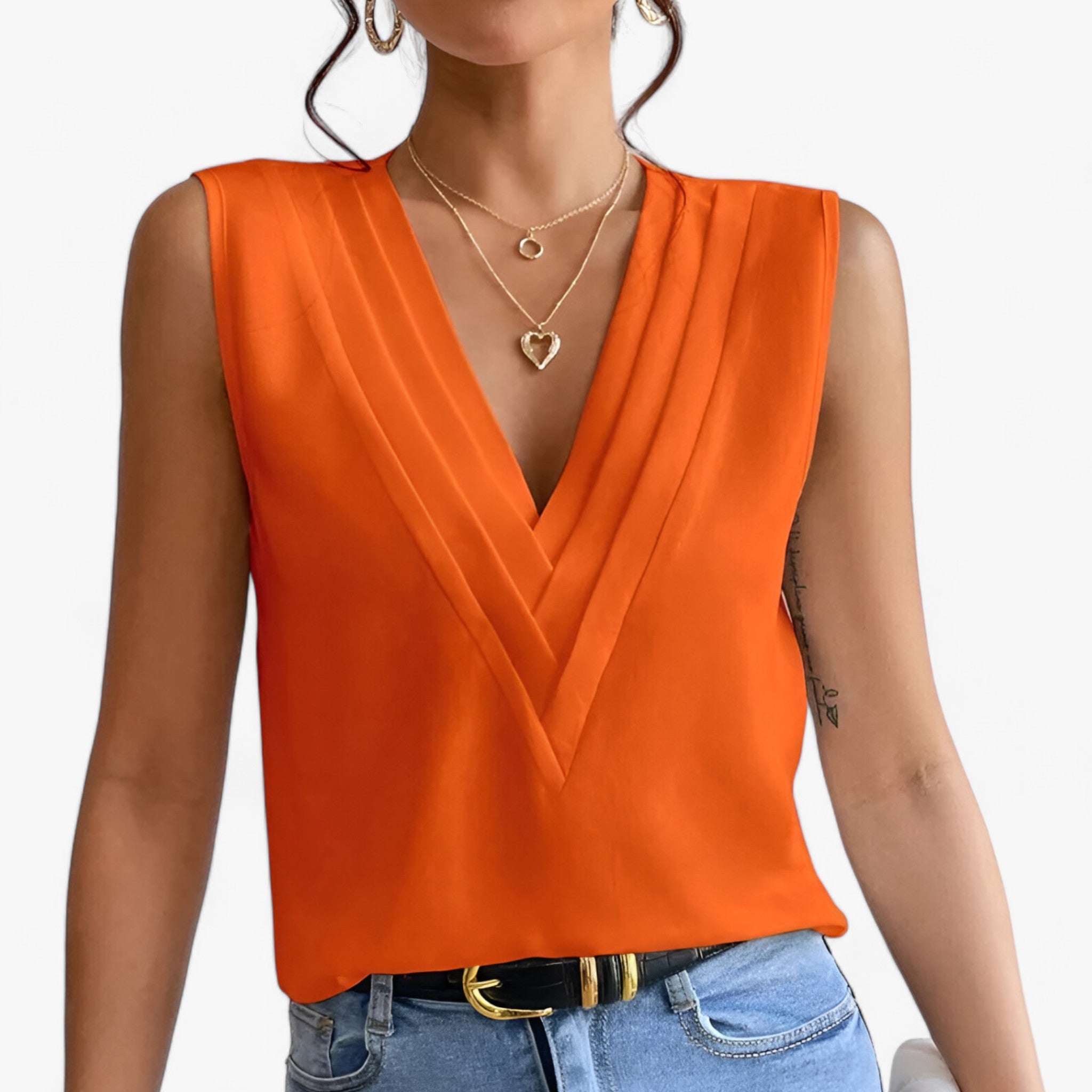 Lieselotte | Sleeveless Blouse – Comfortable and Relaxed Style, Ready for Everyday Life