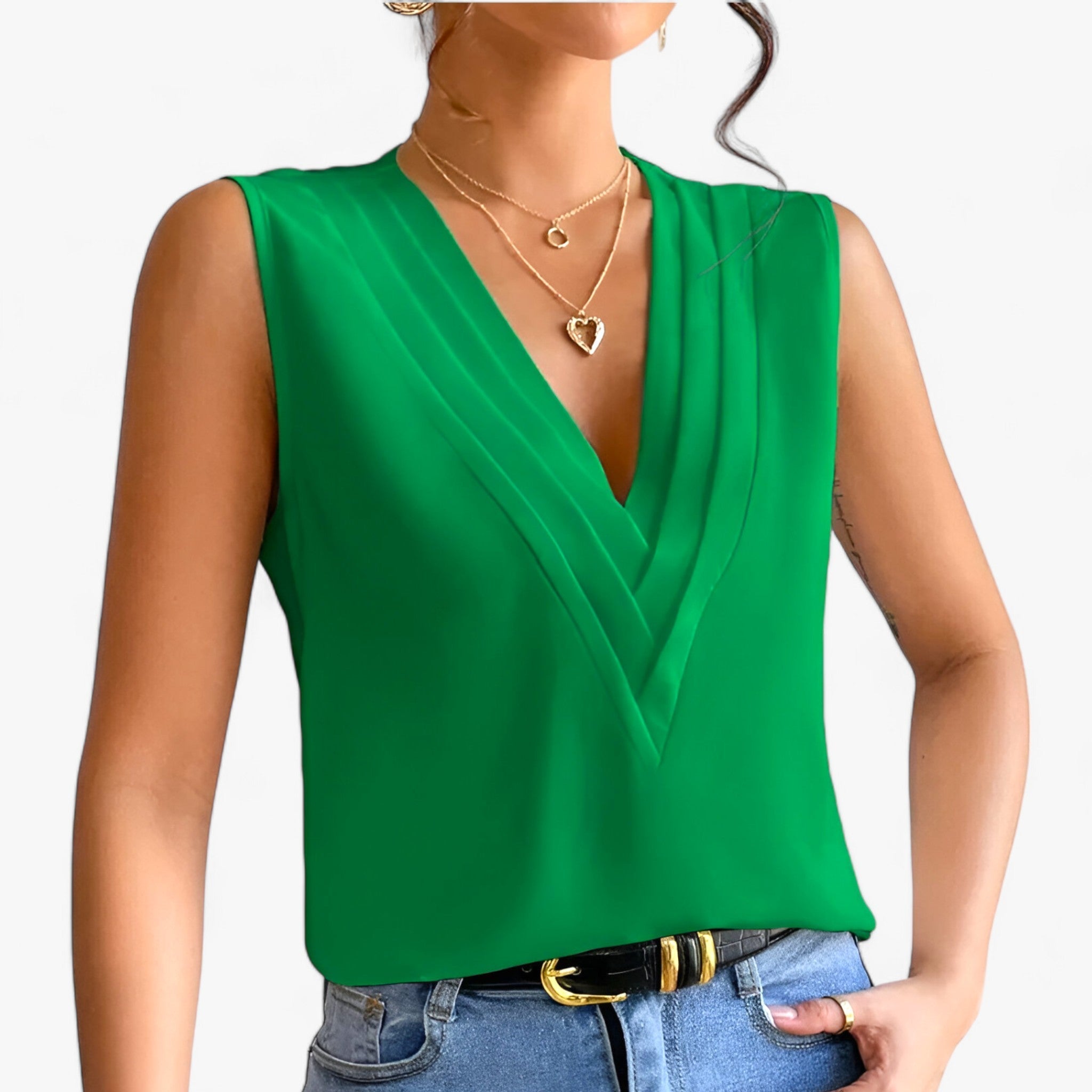 Lieselotte | Sleeveless Blouse – Comfortable and Relaxed Style, Ready for Everyday Life