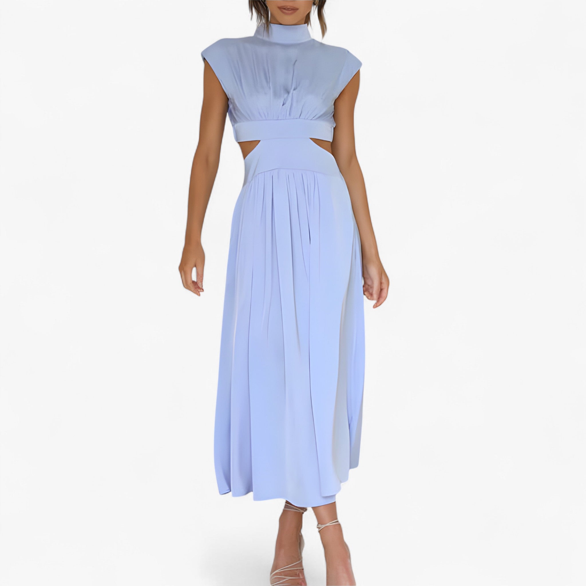 Elena | Exclusive high-neck dress for an elegant look