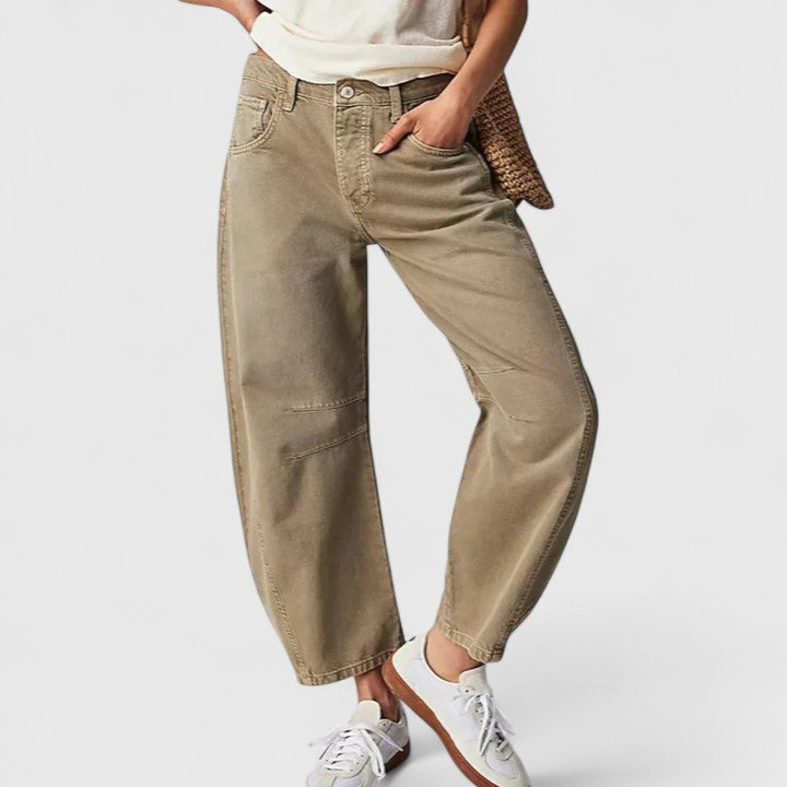Relaxed Fit Women's Pants – Flattering Silhouette & All-Day Comfort